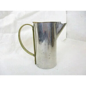 Tapster can opener 1930 Revere Co Romeny decanter pitcher vintage‎ Nickel lidded